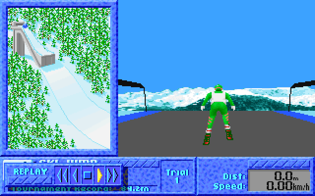 Ski jump of 113.5m