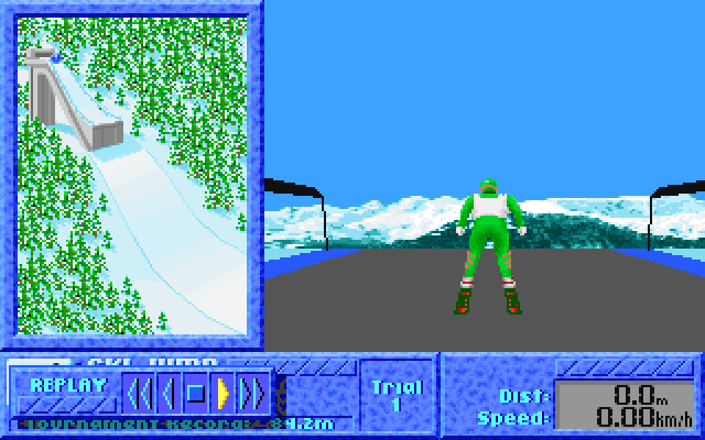 Ski jump of 113.8m